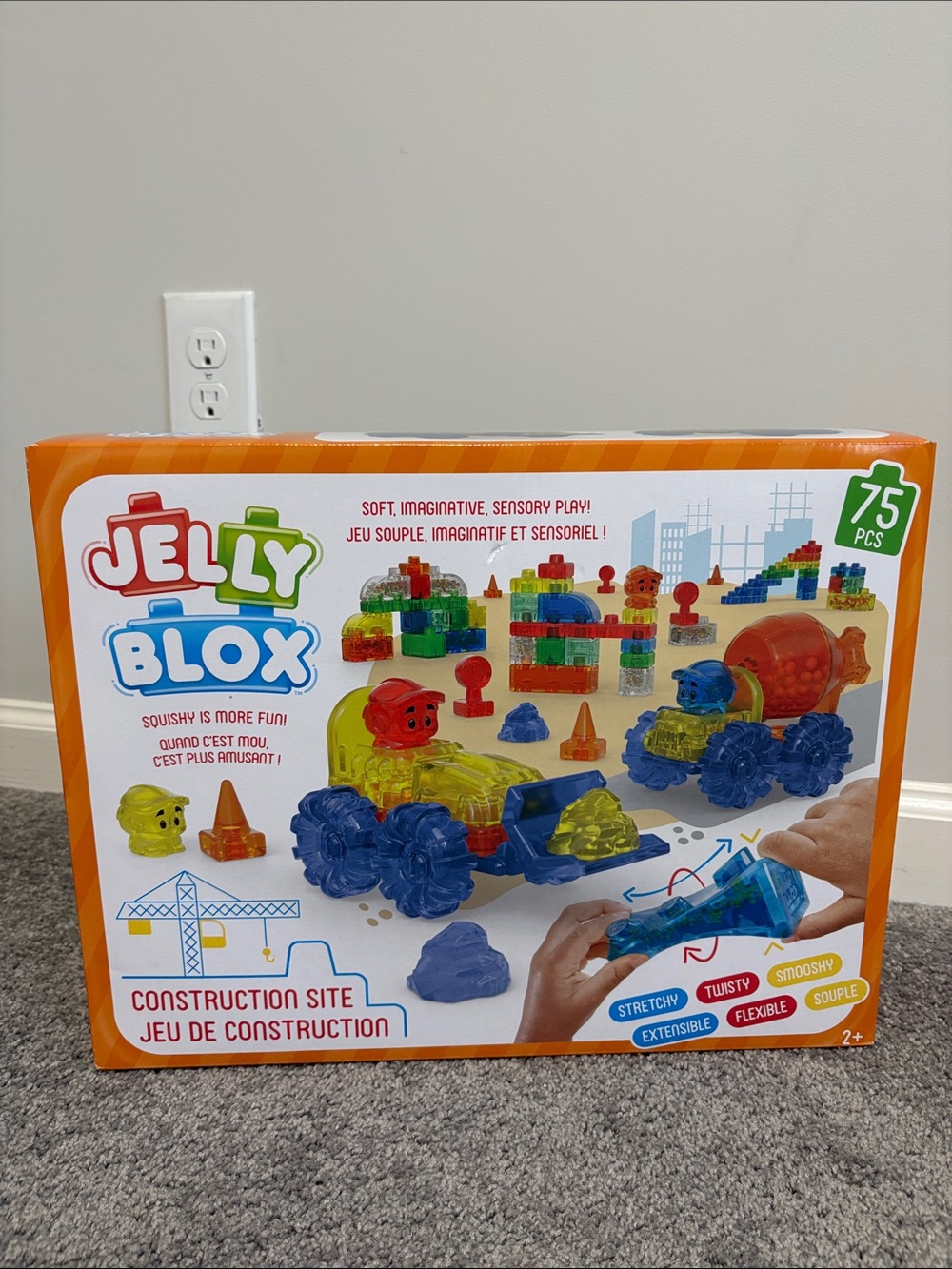 Jelly Blox! Truck Kit | Includes 75 PCS | Toddler & Preschool Build